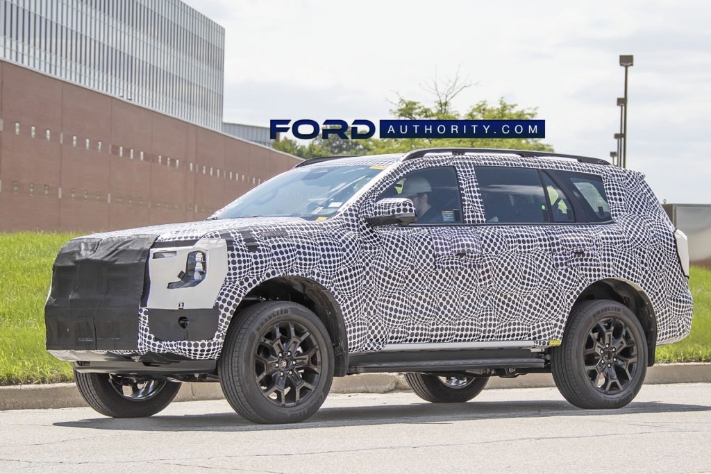 Next-Generation Left-Hand-Drive 2023 Ford Everest Spotted In Dearborn, MI