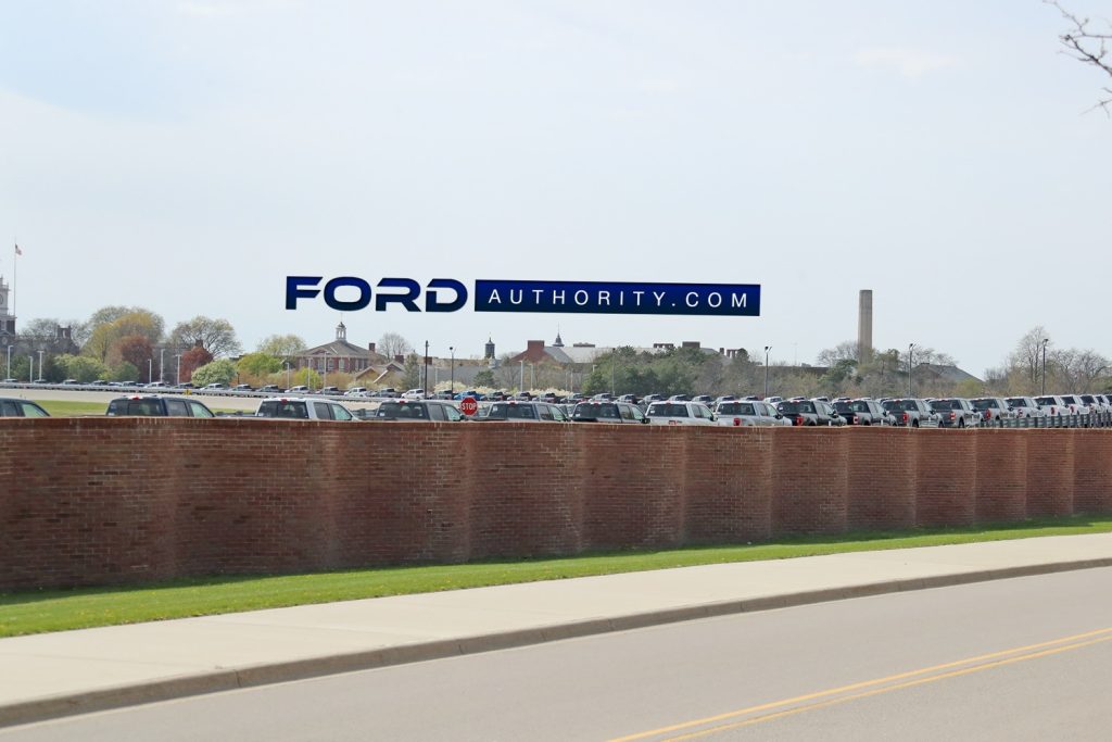 2021 Ford F-150 Being Stored & Parked at Test Track in Dearborn Development Center according to Ford Authority