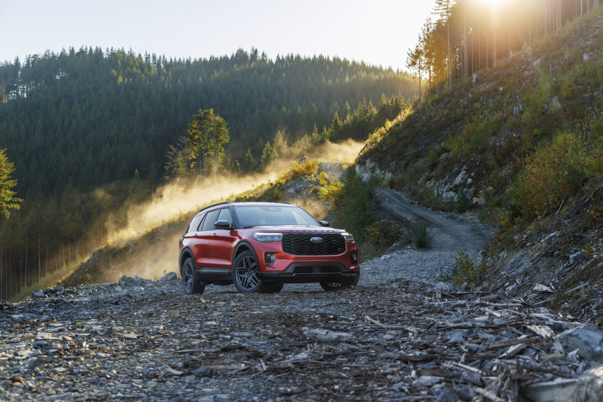 2025 Ford Explorer outside